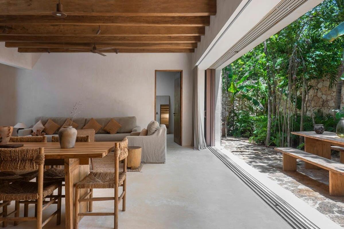 Holiday home Boho 3br Organic Design Gated & Rooftop *