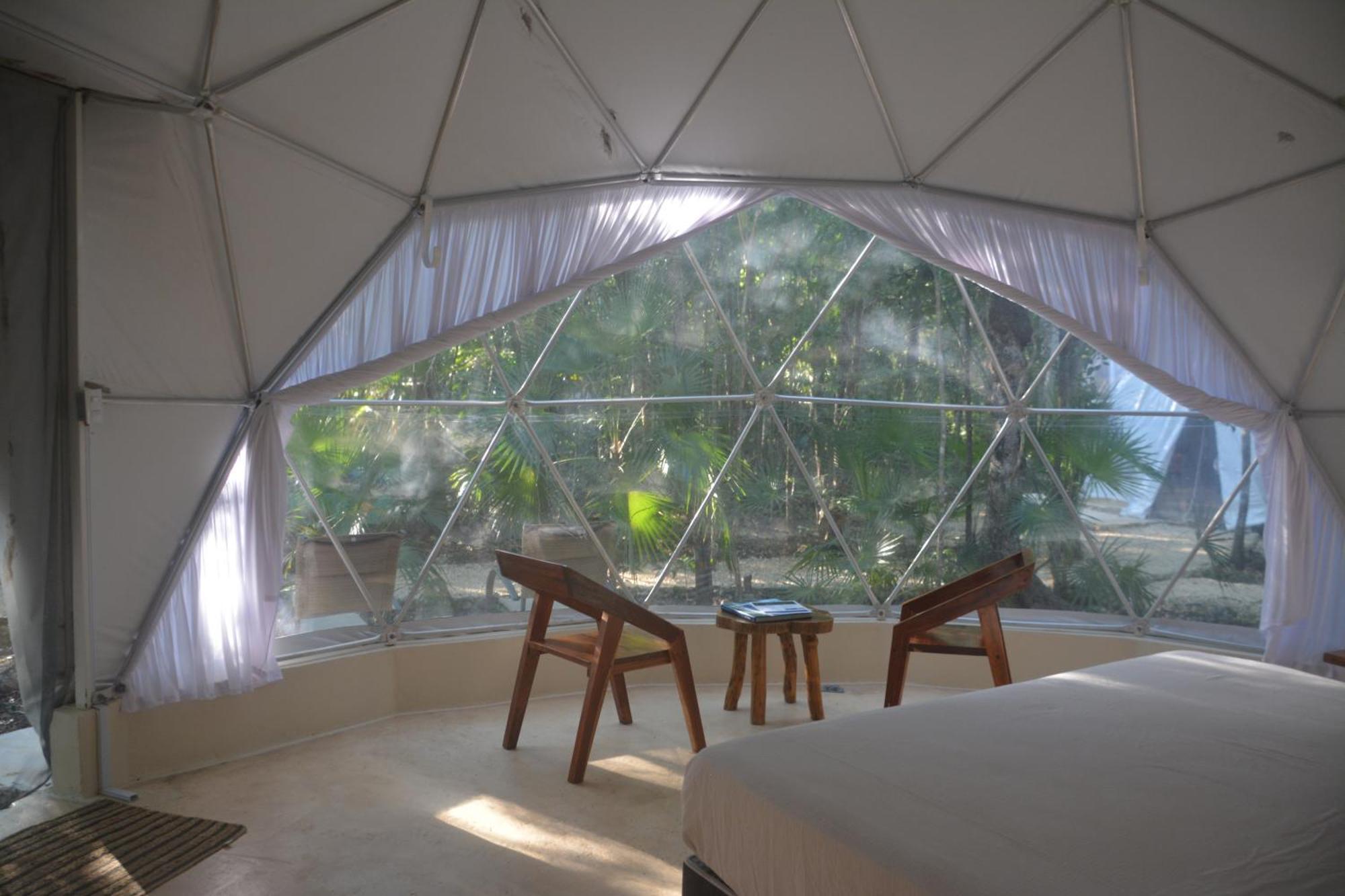 Glamping Mayan Glam Luxury tent