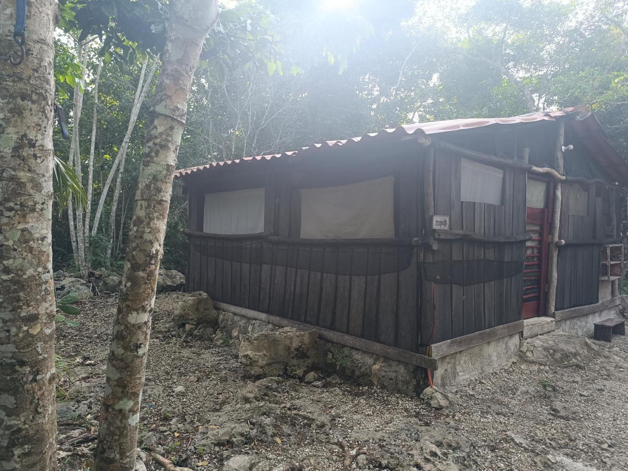 Zapote En Rancho Jaguares Jungle Retreat Campsite *