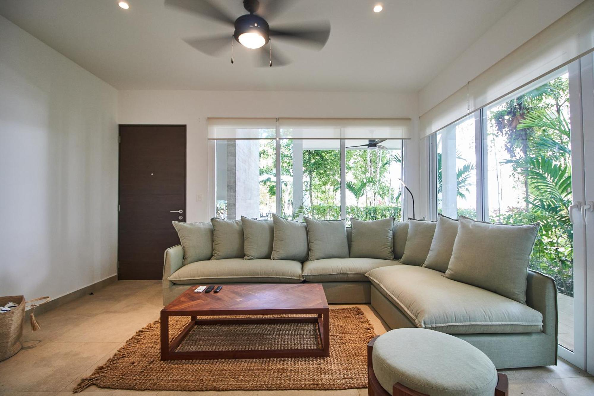 Premium With Pools, Gym, Yoga Deck & Bbq Grill In Gated Apartment Tulum