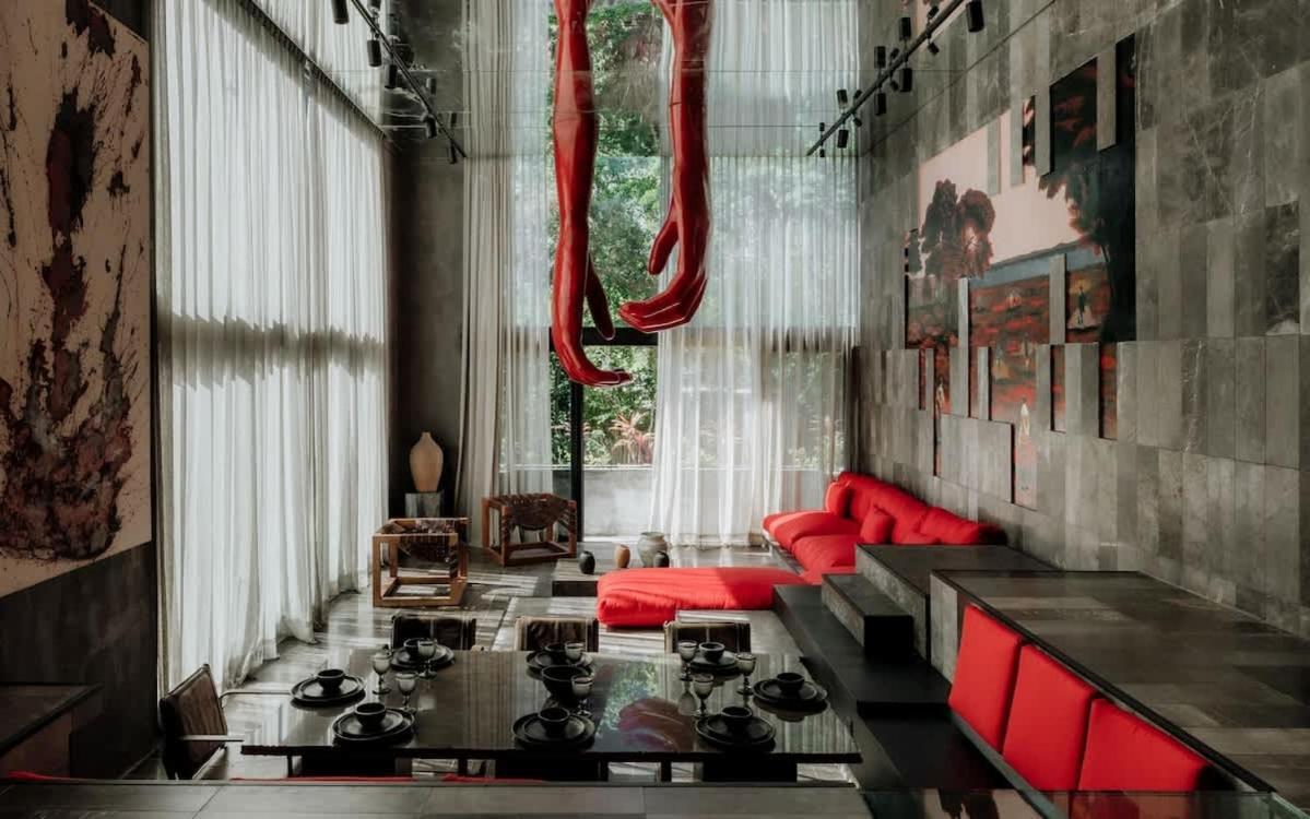 Barneys Ny Red With Pool *