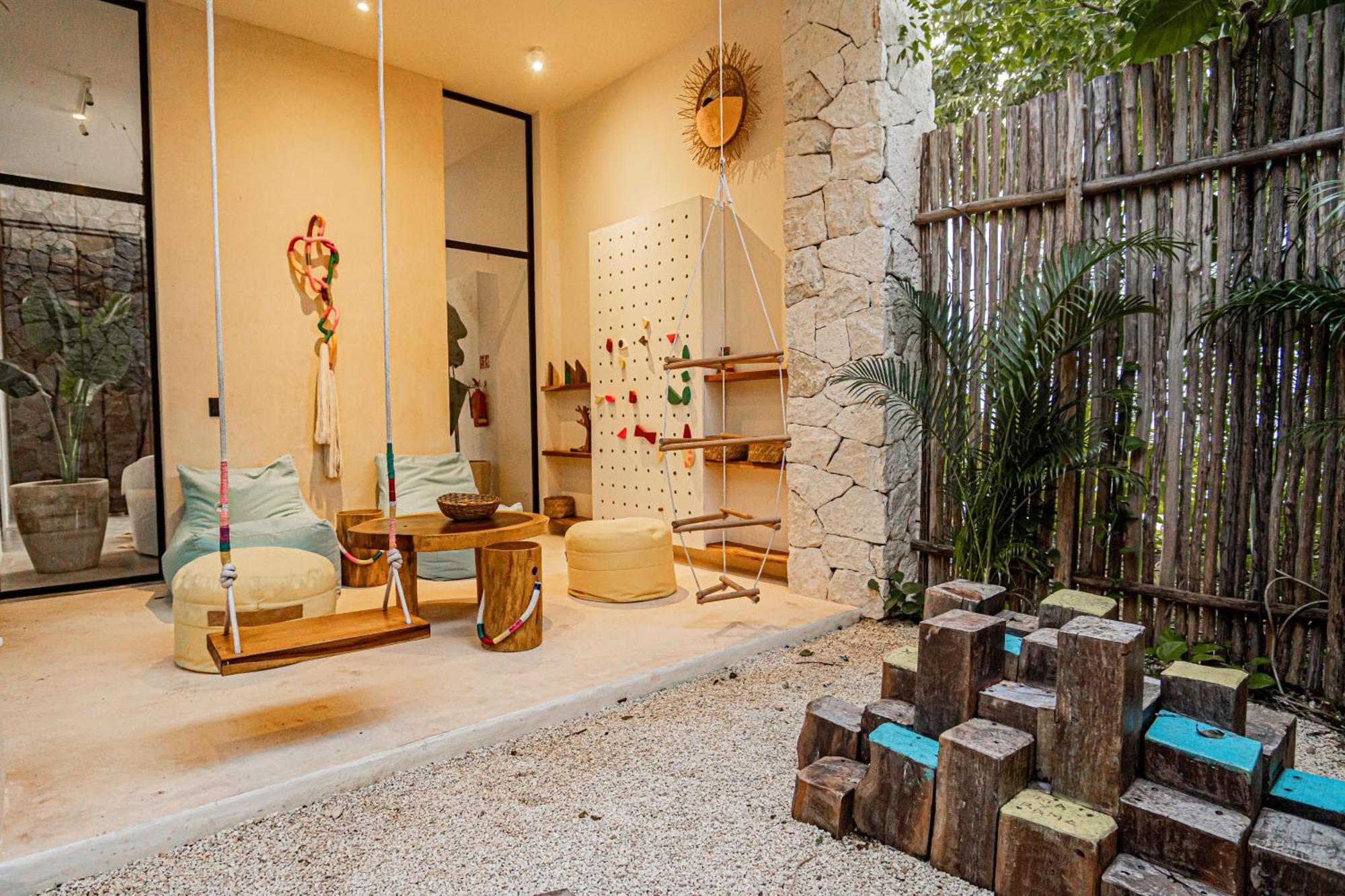 Apartment Downtown Delight -roof With Pool & Bbq & Jungle Gym Tulum