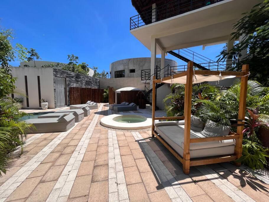 Adora H30 - Luxe Studio W/ Outdoor Tub & Private Cenote Tulum