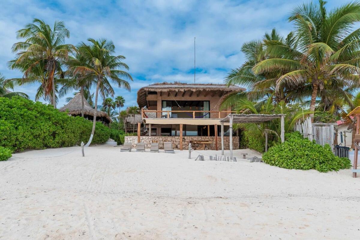 Casa Aakbal Private Fron Sea Location * Tulum