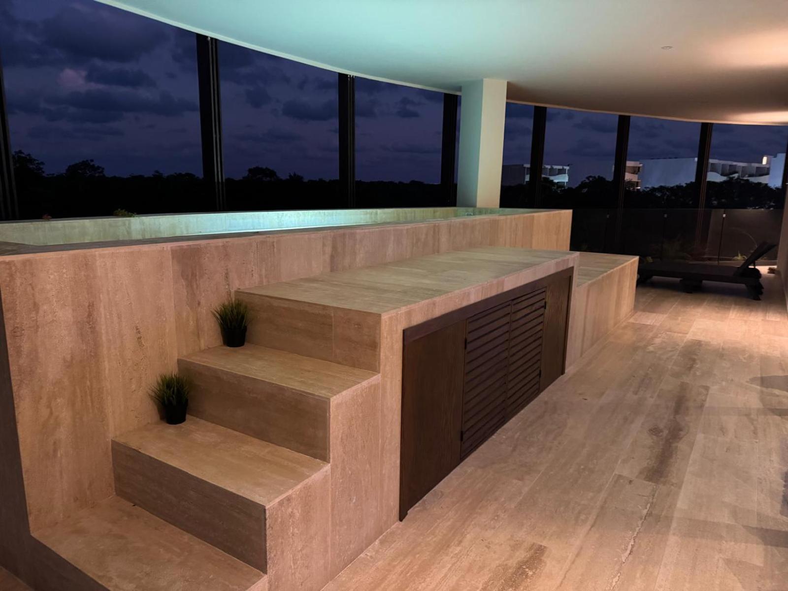 Luxury Jaguar Penthouse Private Pool Tulum