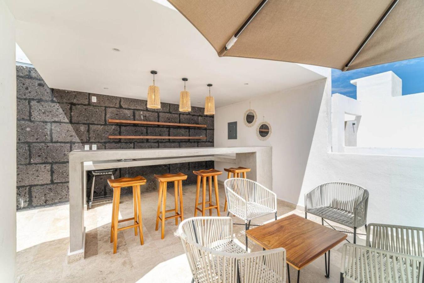 King With Private Balcony, Gym, Rooftop Pool Tulum