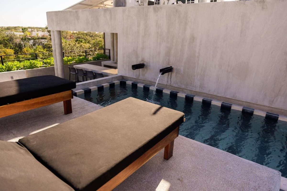 Luxury Loft In Aldea Zama With Rooftop Pool Apartment