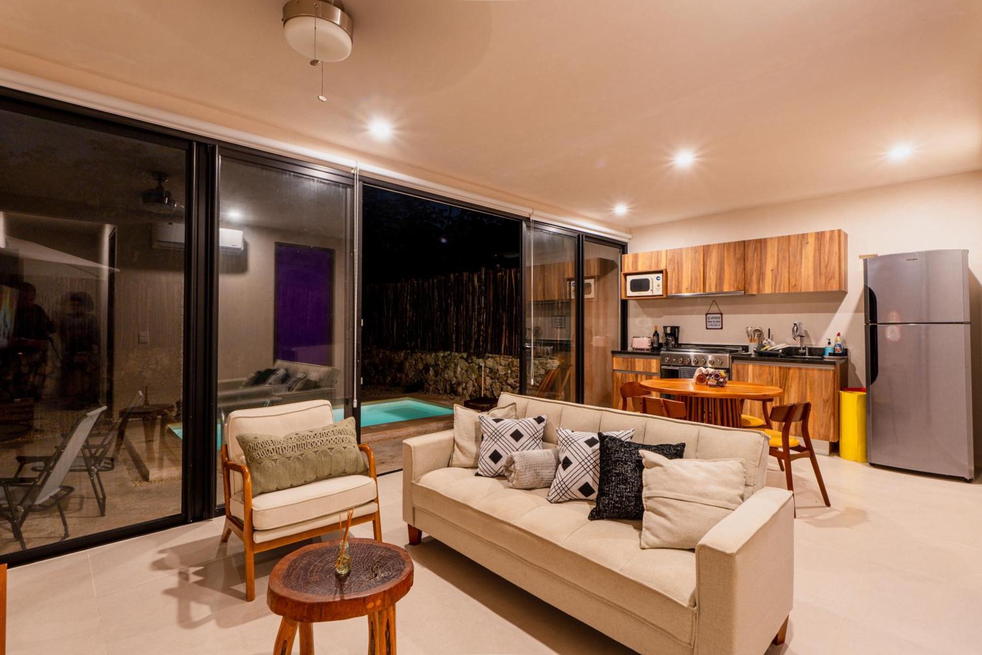Apartment Close To Cenotes Private Pool 24hr Hr Security Gym Yoga Tulum