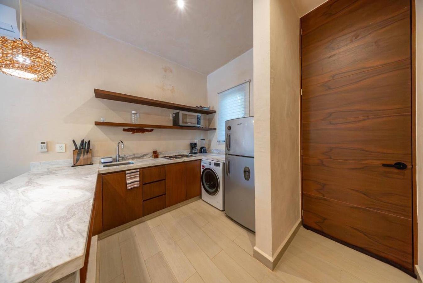 Apartment 1 Bedroom With Rooftop Pool In Jungle At Paraiso Tulum