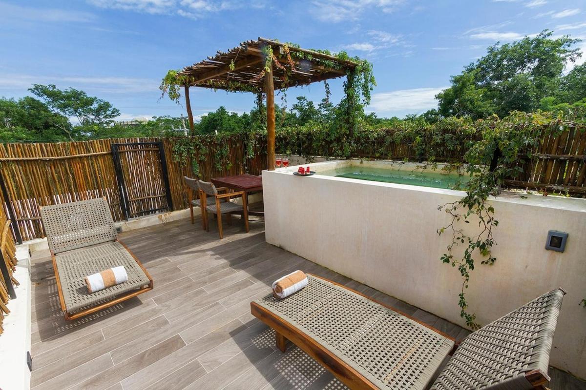 2 Bdr Bohemia Private Pool Yoga Relax Villa Tulum
