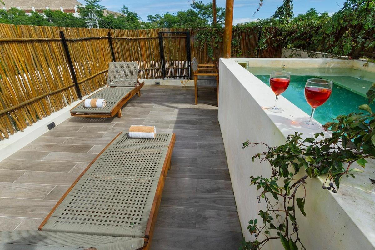 2 Bdr Bohemia Private Pool Yoga Relax Villa Tulum