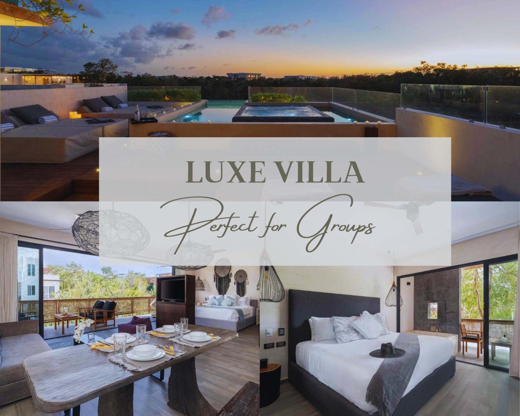 Exclusive 20 Guest Pool Tubs And Concierge Tulum