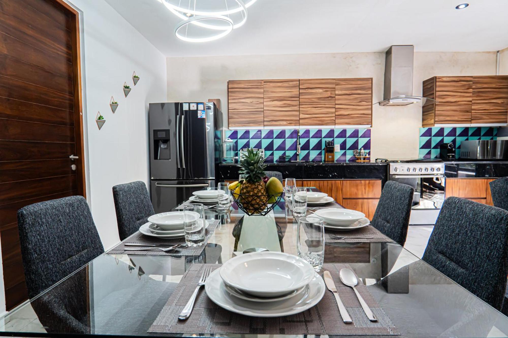 Two-condos House In Great Location With Rooftop And Pool And Bbq * Tulum