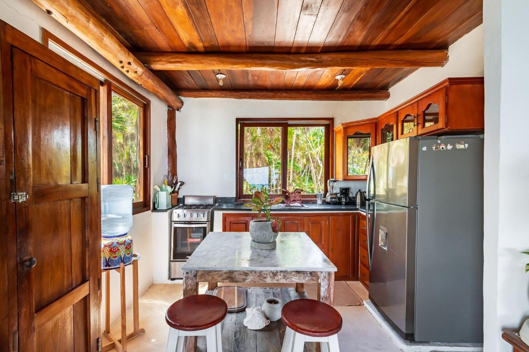 Amazing Eco Palapa At Private In Sian Kaan. *