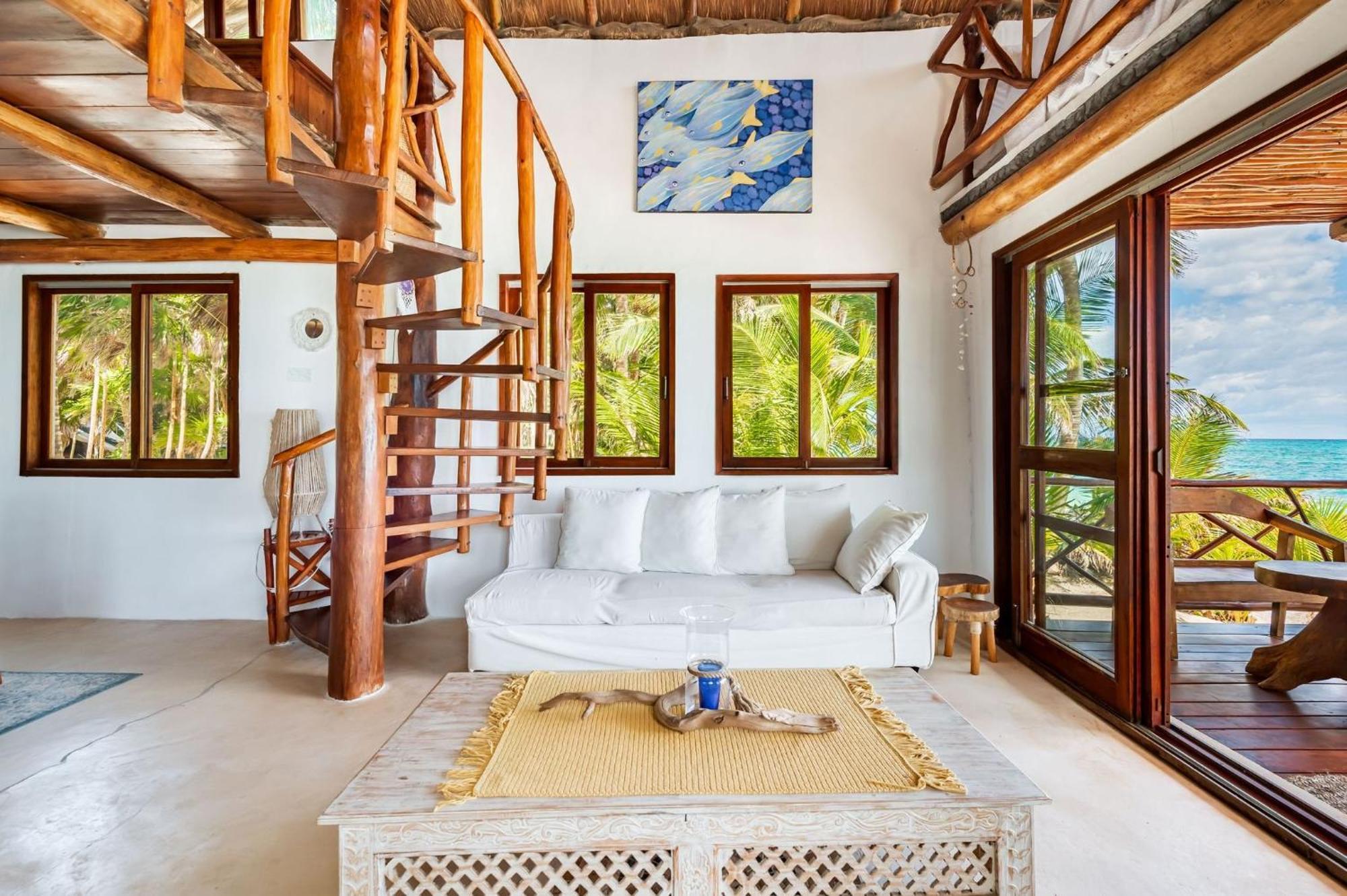 Amazing Eco Palapa At Private In Sian Kaan. Holiday home