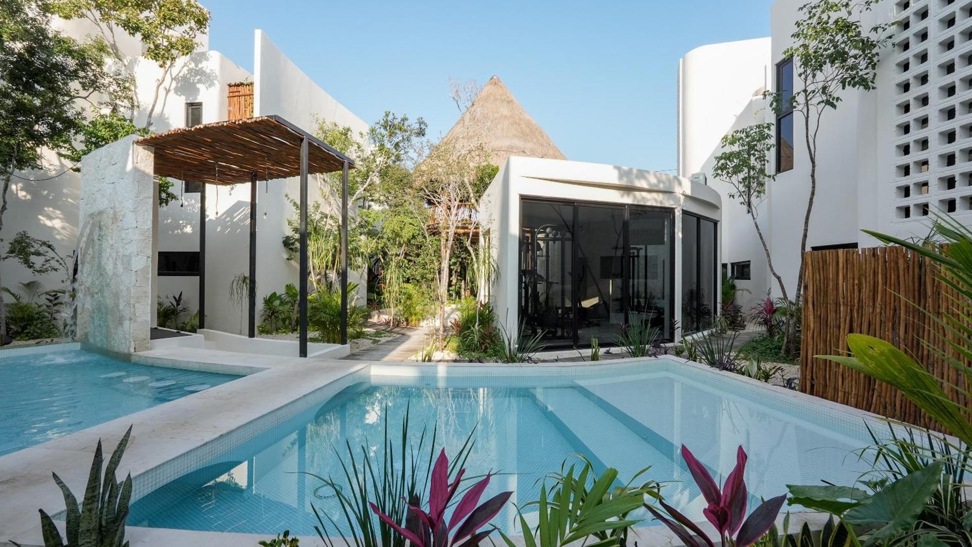 Divine House With Private Roof And Pool Only 1km From The Tulum