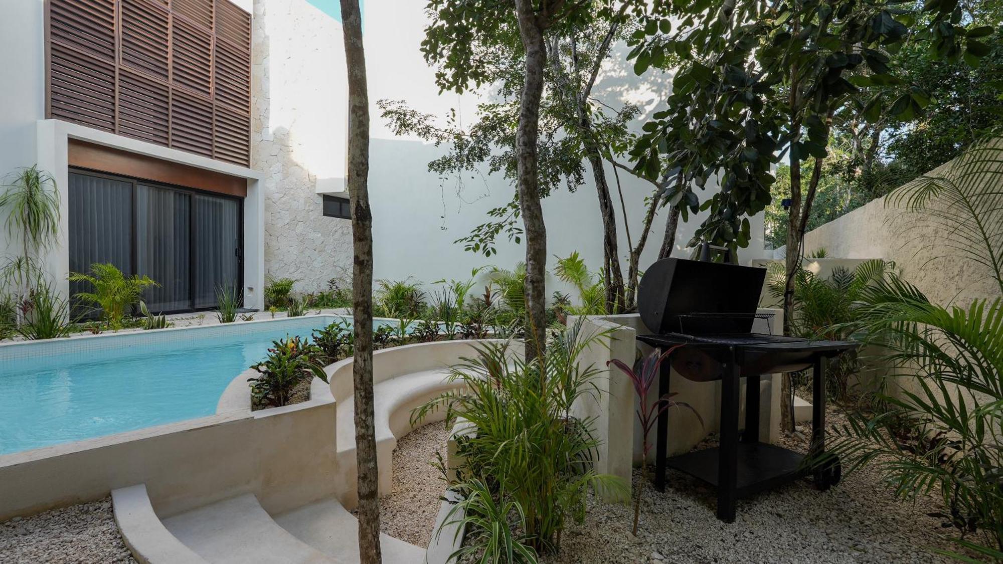 Divine House With Private Roof And Pool Only 1km From The Holiday home Tulum