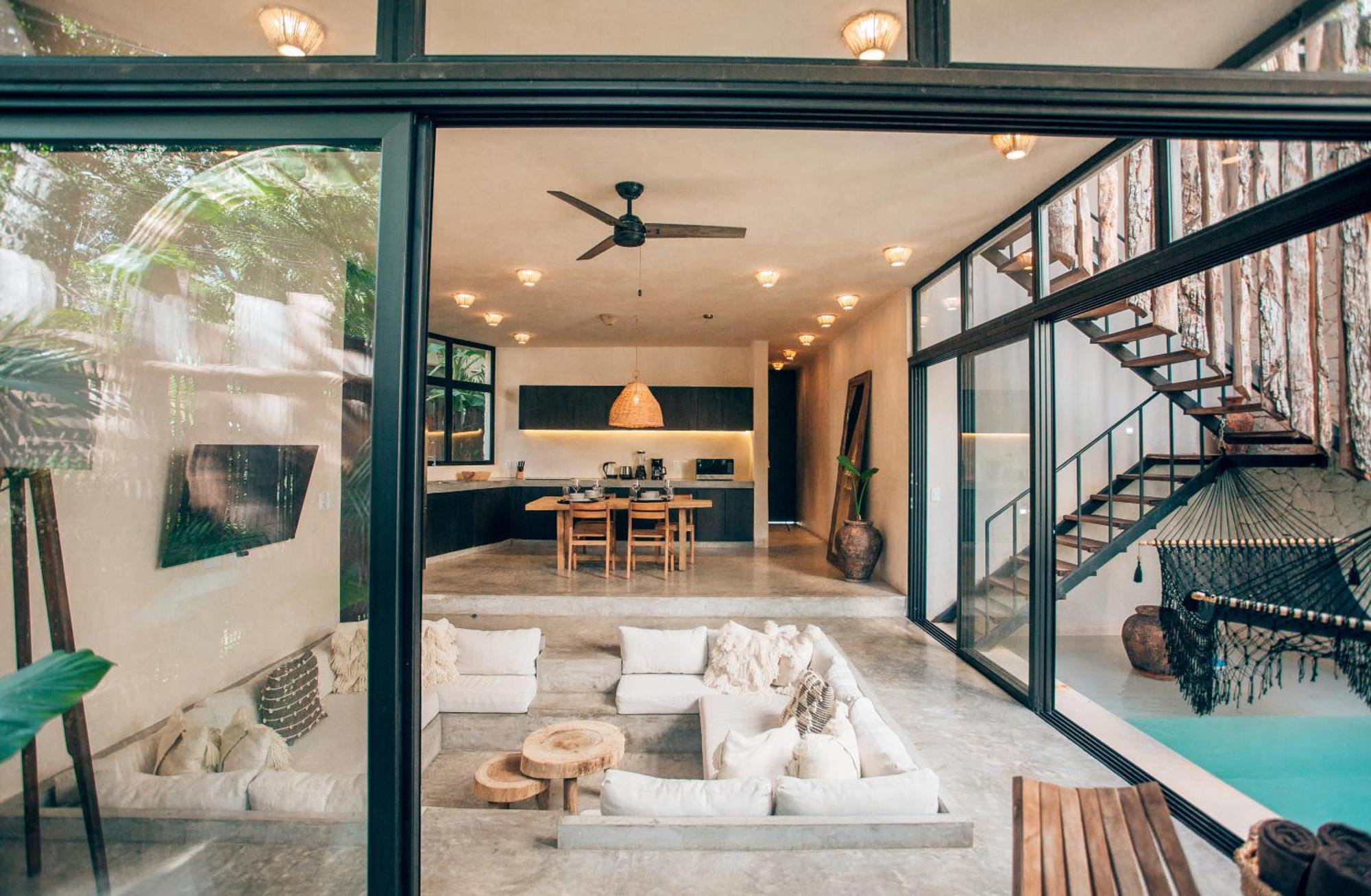 Jungle Rooftop -priv Pool-bathtub-jacuzzi 2a * Tulum