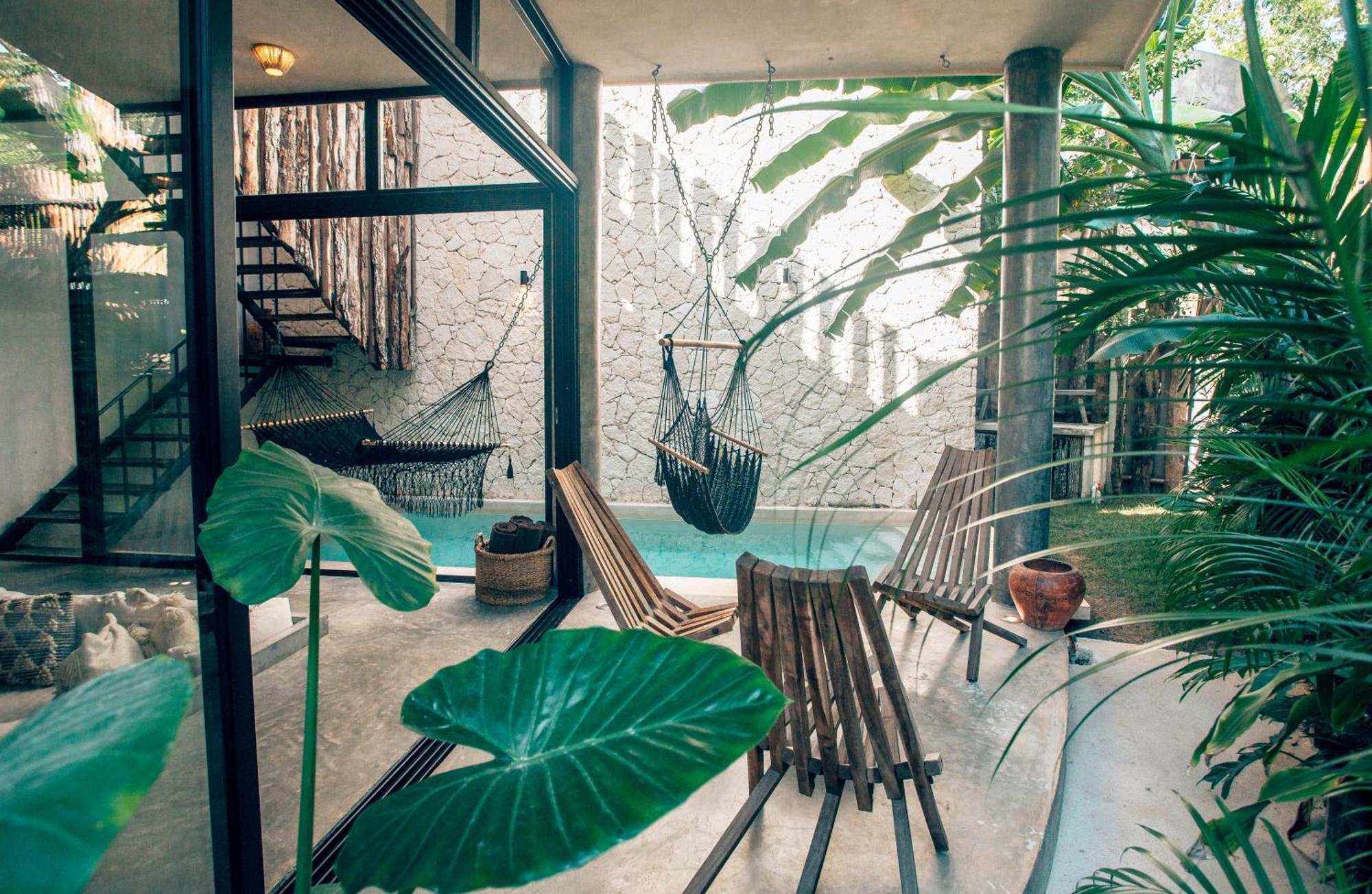 Villa Jungle Rooftop -priv Pool-bathtub-jacuzzi 2a Tulum