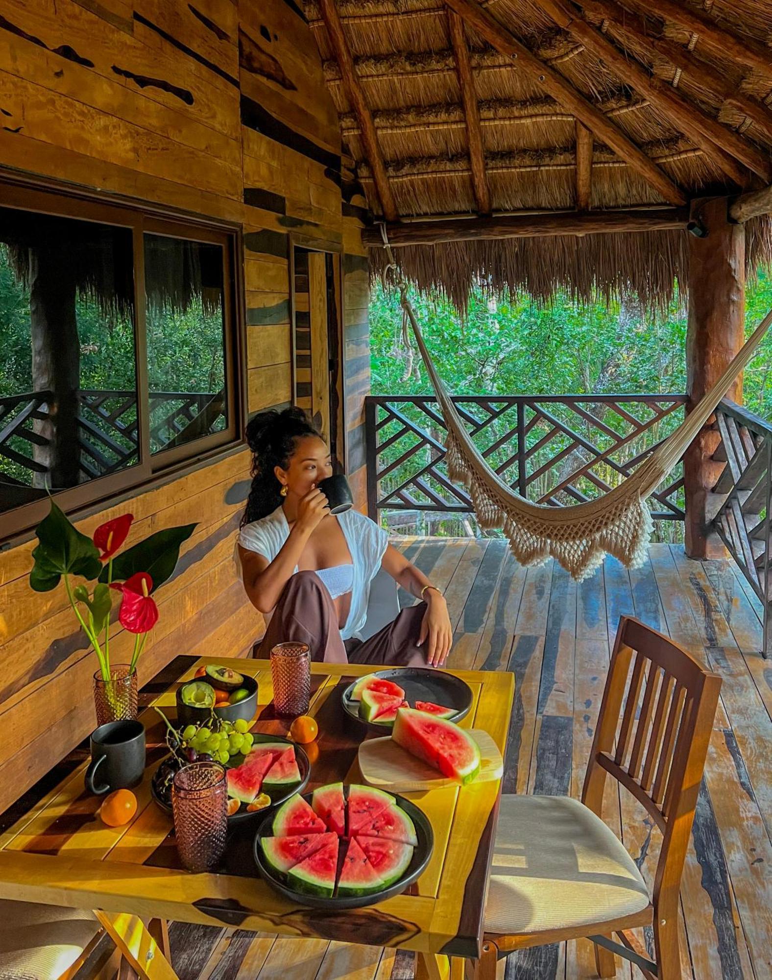 Campsite Treehouse H2ojos Tulum