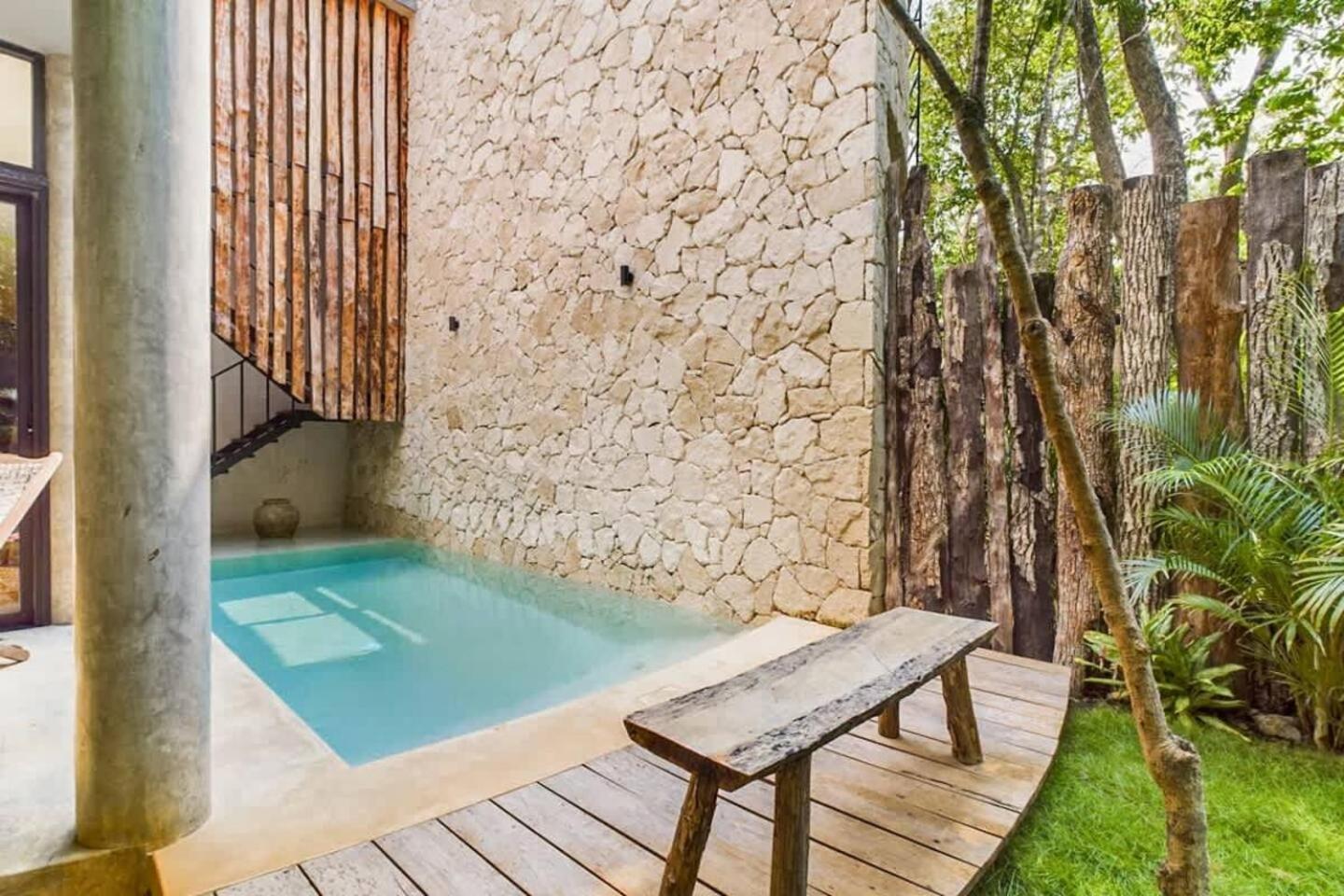 Boho Jungle -pvt Pool -concierge-hammock 7b * Tulum