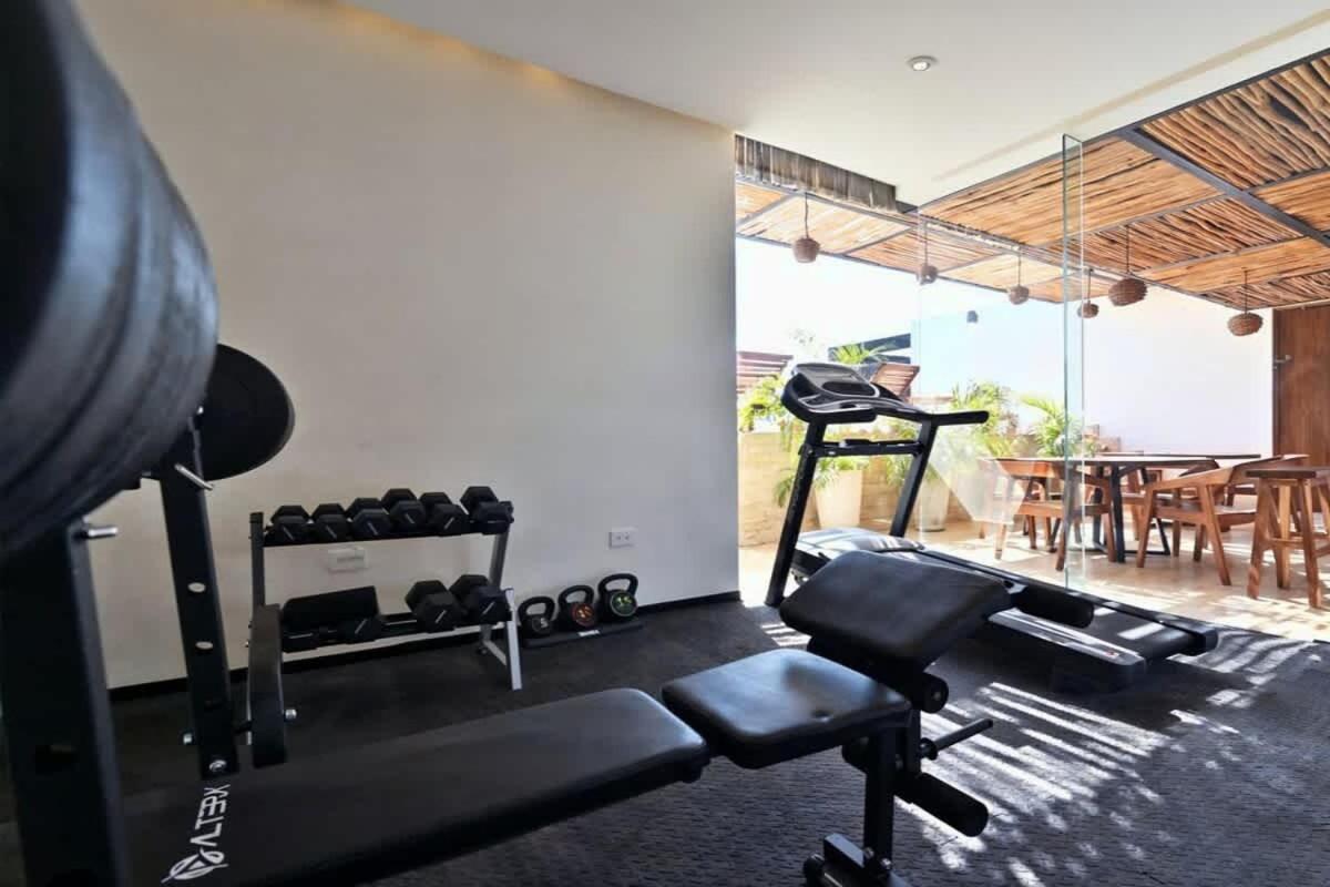 Hyde Office Master King With Common Rooftop Pool Gym Wfi * Tulum