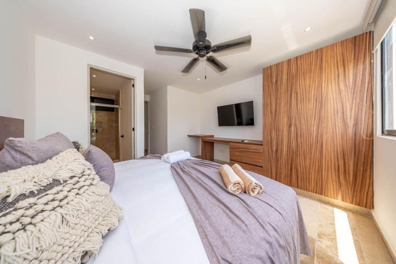 Lux 2 Bd W Balcony, Rooftop Pool In Aldea Zama Holiday home Tulum