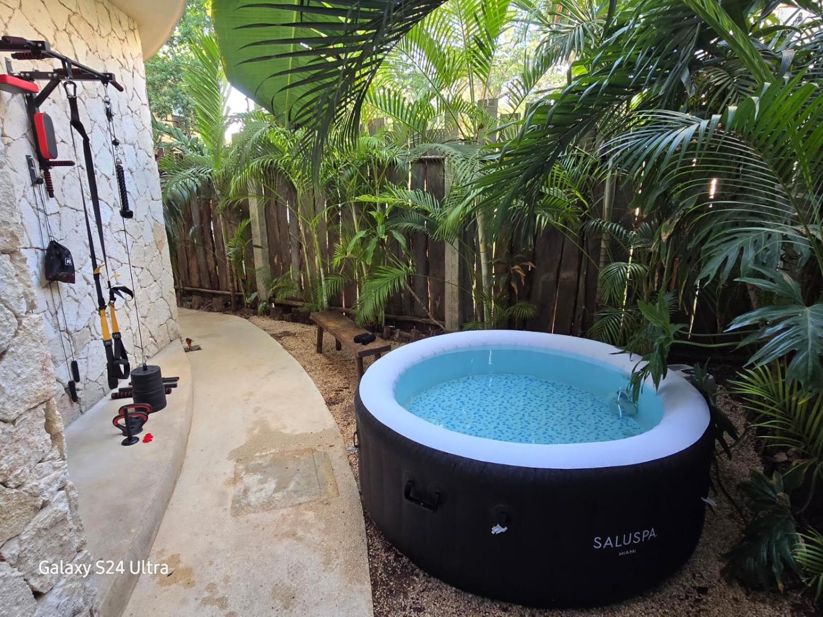 Villa Jungle Rooftop -priv Pool-bathtub-jacuzzi 2a Tulum