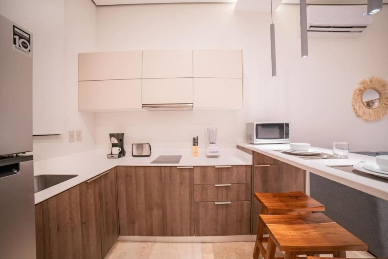 Amira Walking To The Tati Apartment Tulum