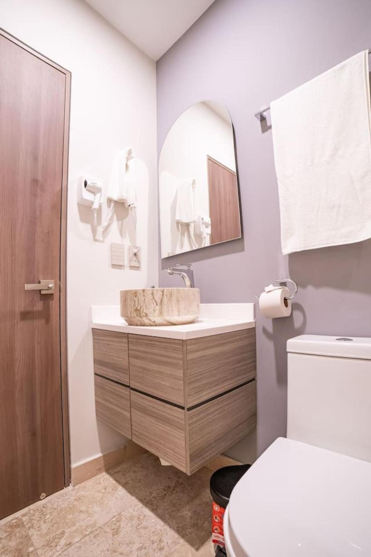 Amira Walking To The Tati Apartment Tulum