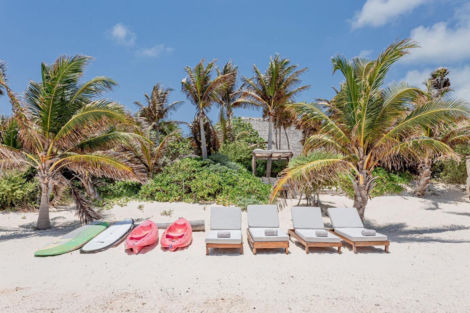 Villa Anana Casa Cantarena Beachfront Meals Included Tulum