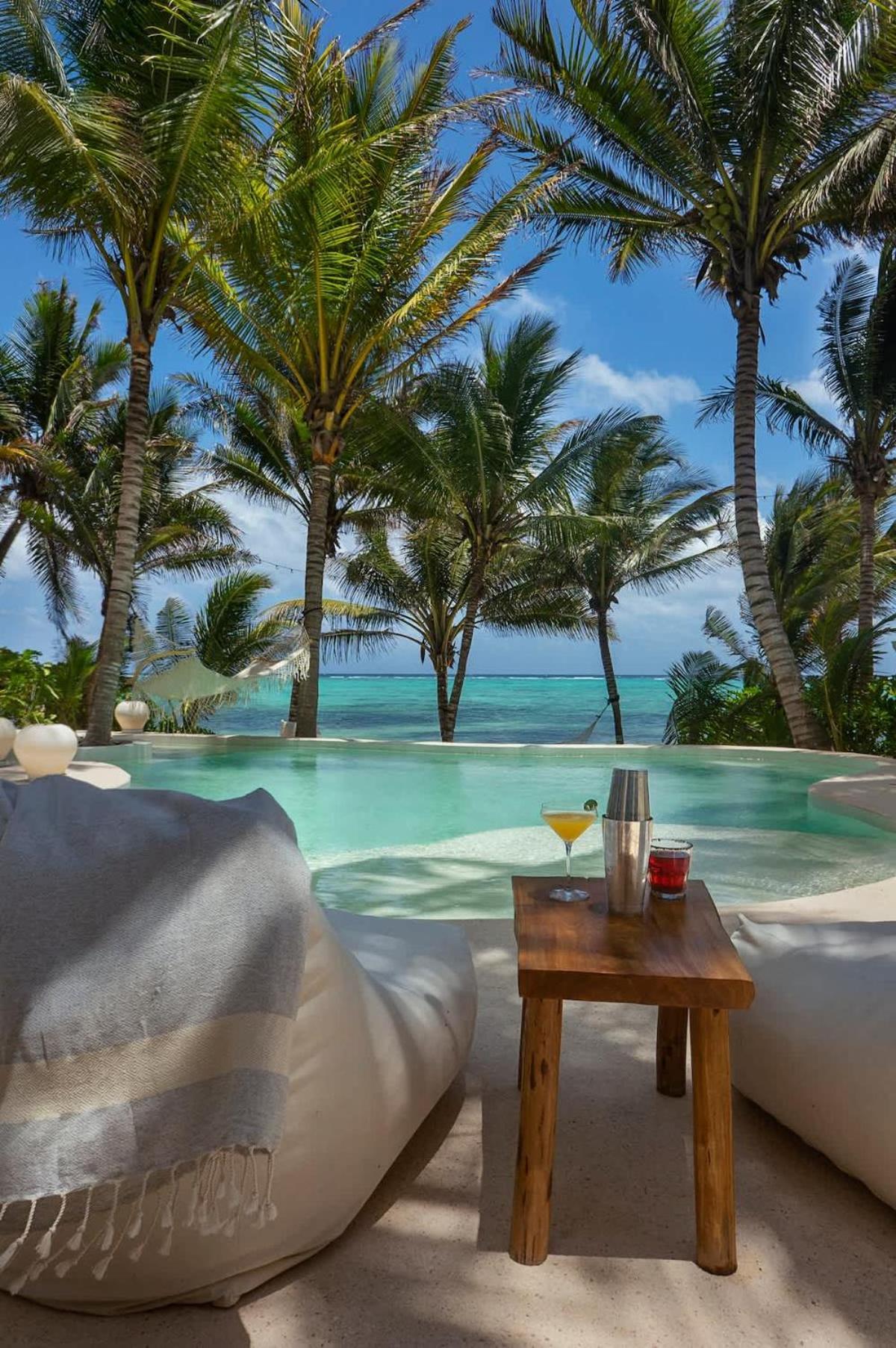 New 3br Private Beachfront With Pool At Soliman Tulum