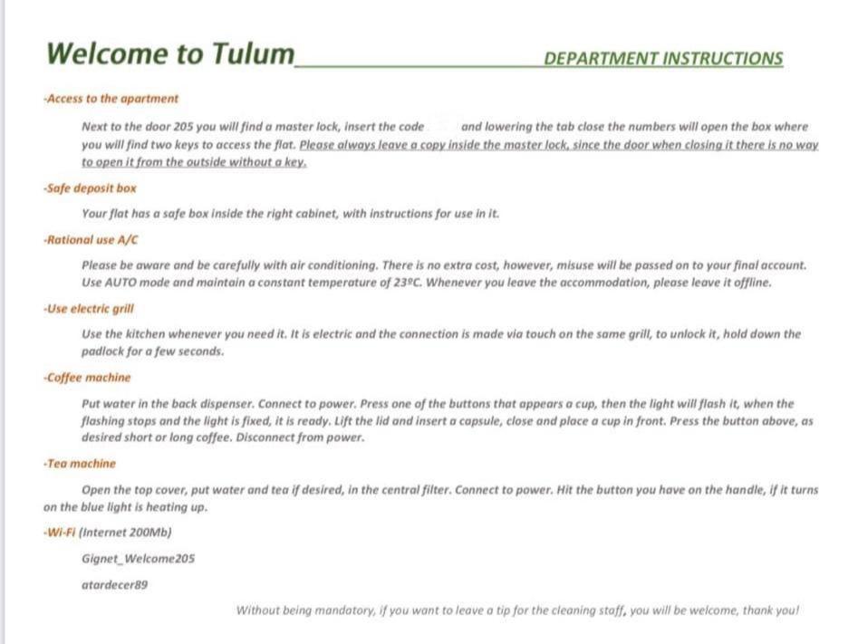 Apartment Zona Hotelera, Club De Playa Y Descanso Tulum