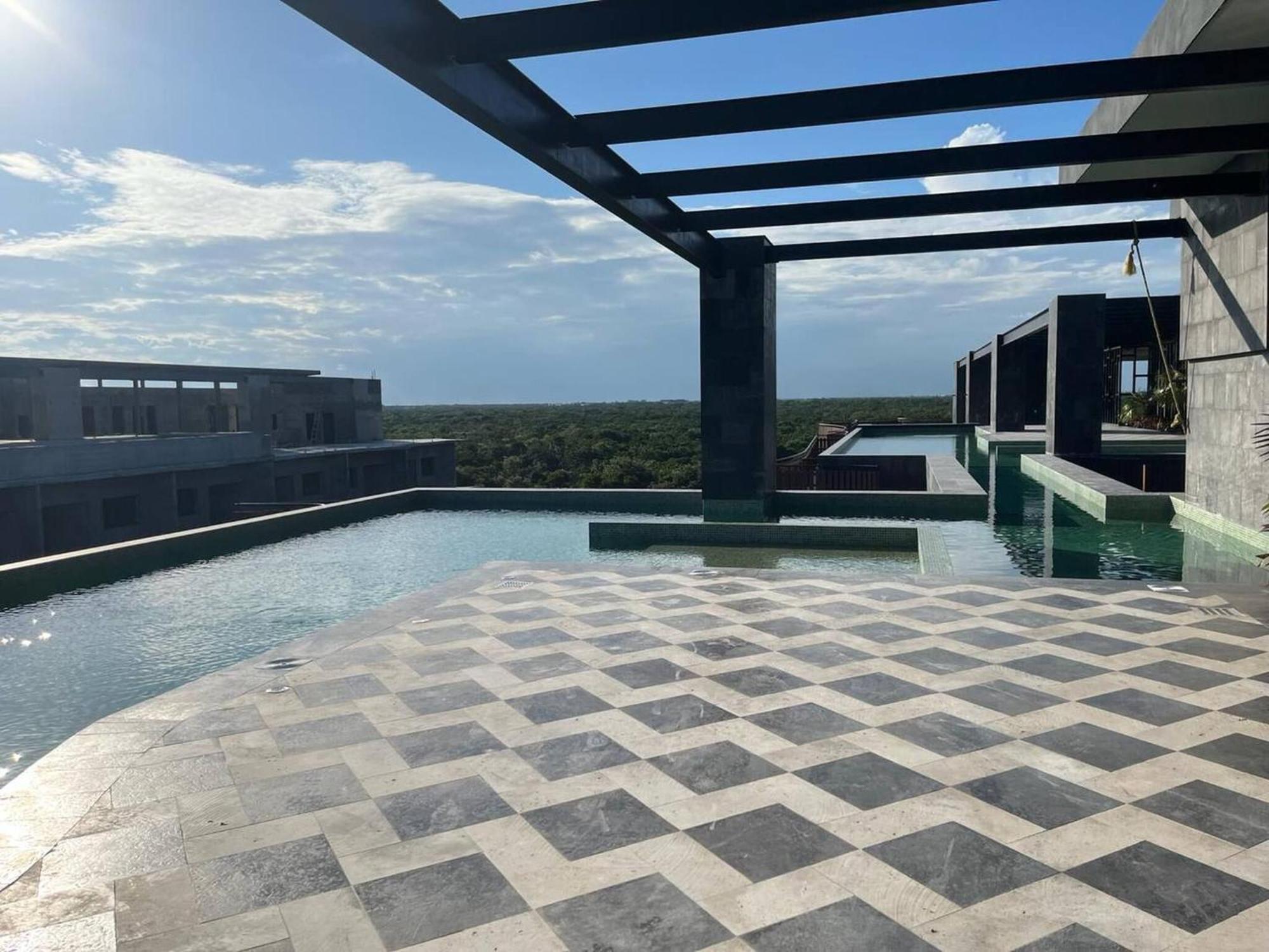 Apartment Unique Rooftop Sea View Walking To The Tulum