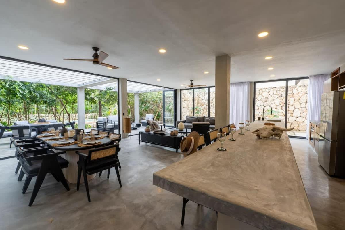 Spacious 4br Jungle - Huge Private Pool Common Pool & Concierge Tulum