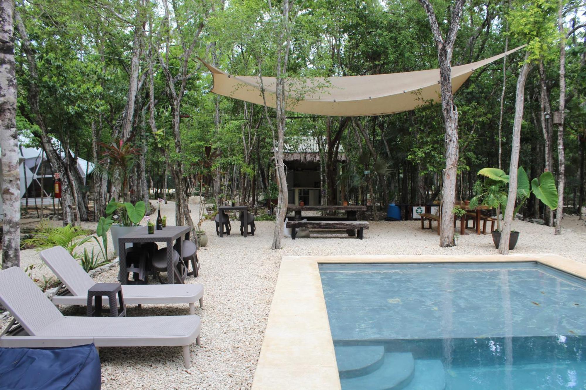 Glamping Mayan Glam Luxury tent Tulum