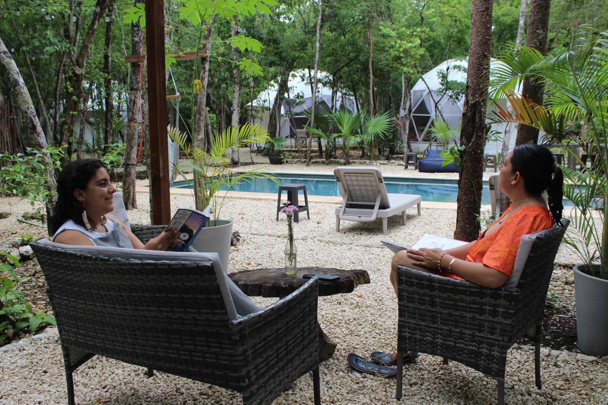 Glamping Mayan Glam Luxury tent *