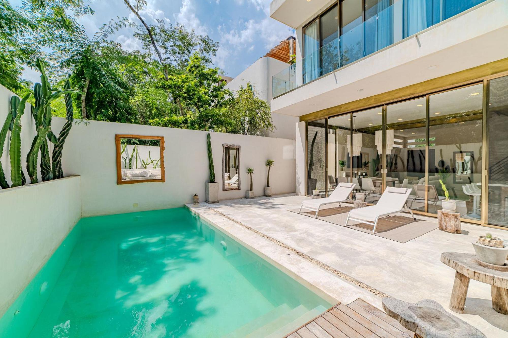 Tulipan Modern 4 Bedroom 4 Bathroom And Private Pool * Tulum