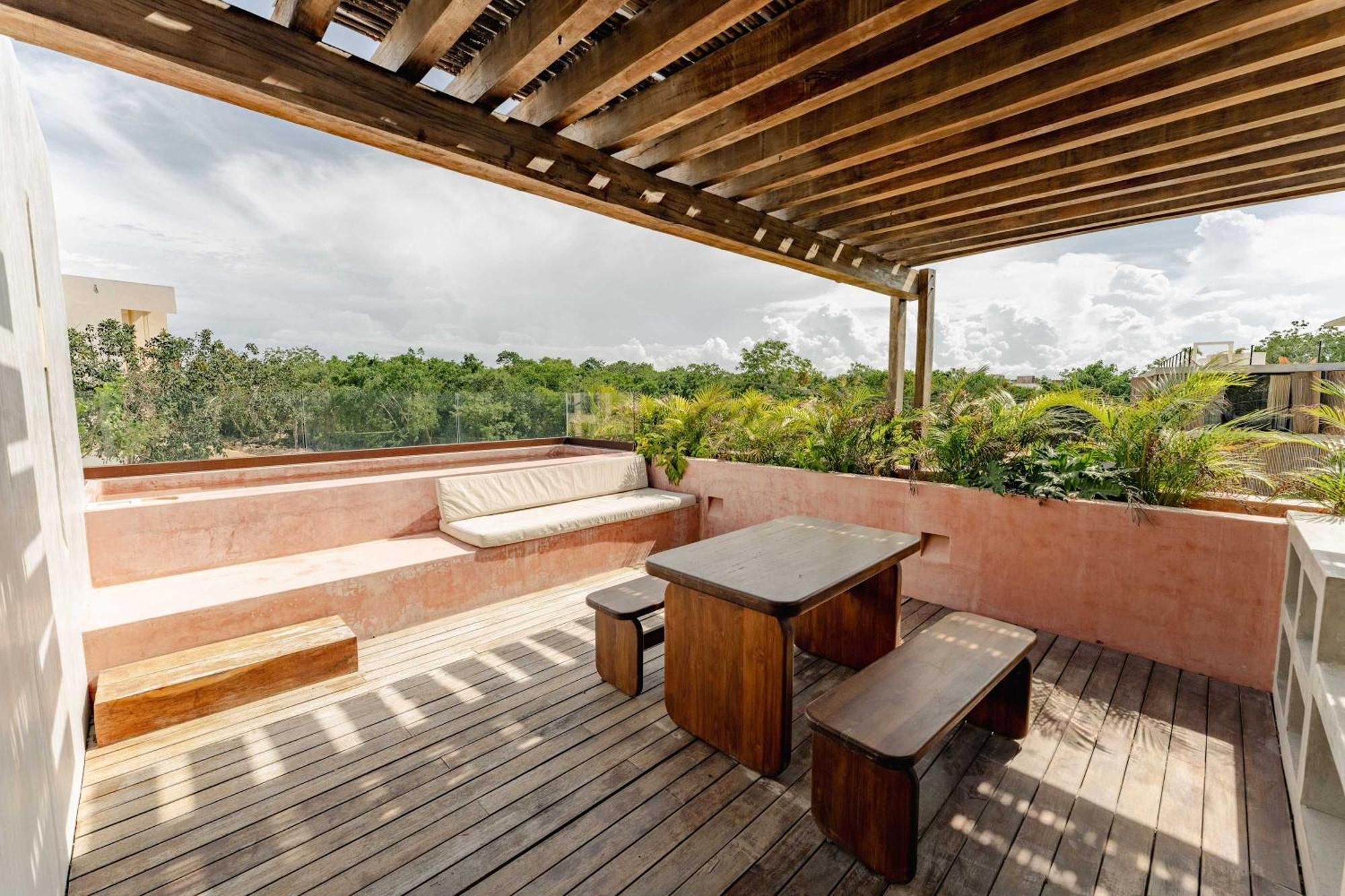 Villa Modern 3br With 2 Pools & Rooftop Lounge Tulum