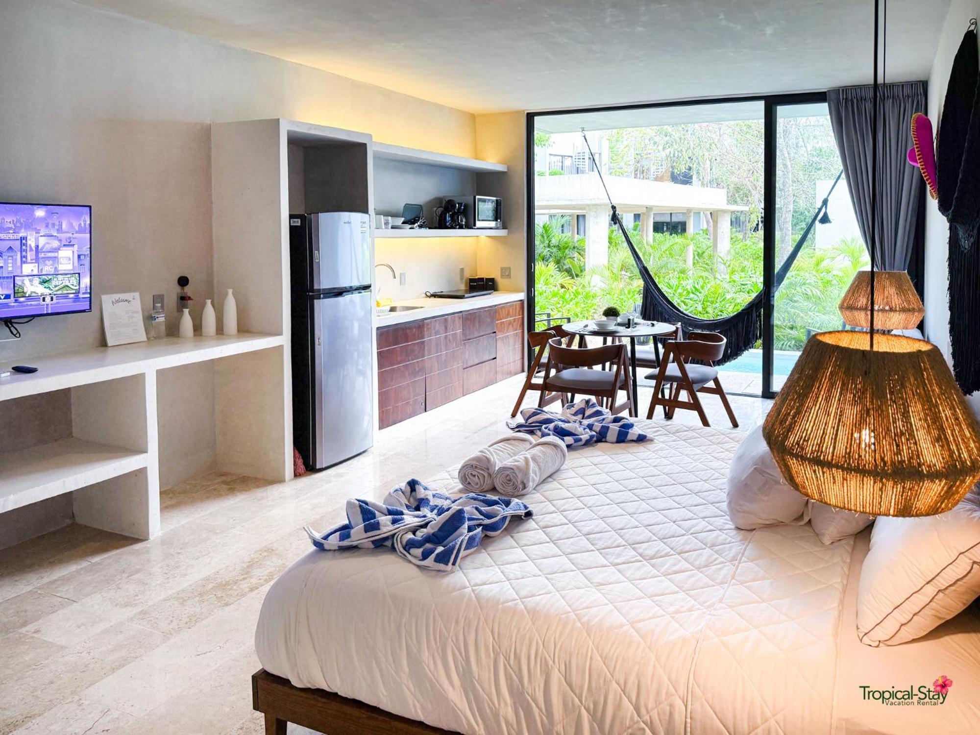 Private Pool New Jungle King Bed Wifi 603 * Tulum