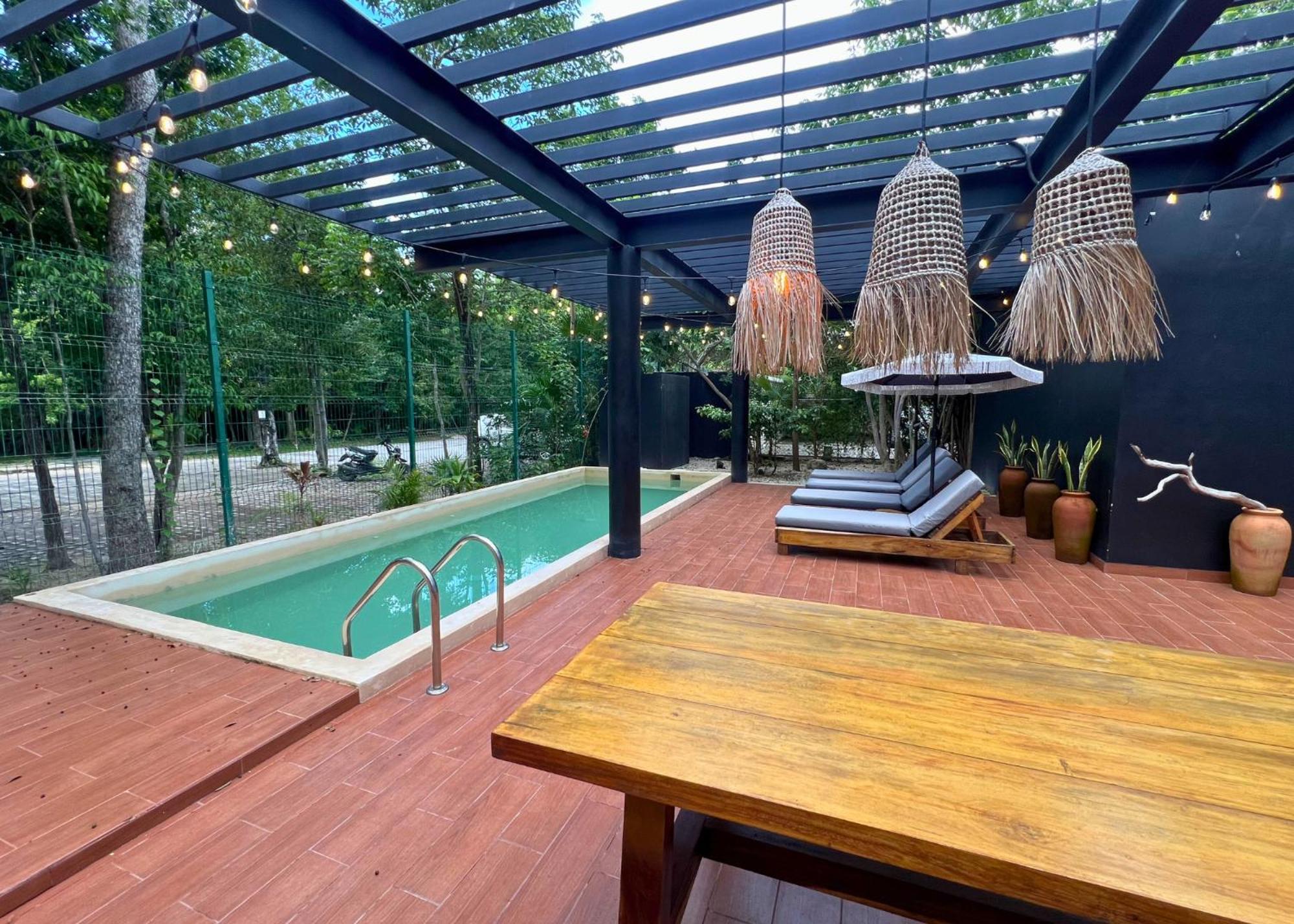 Beautiful House With Private Pool In Aldea Zama Villa Tulum