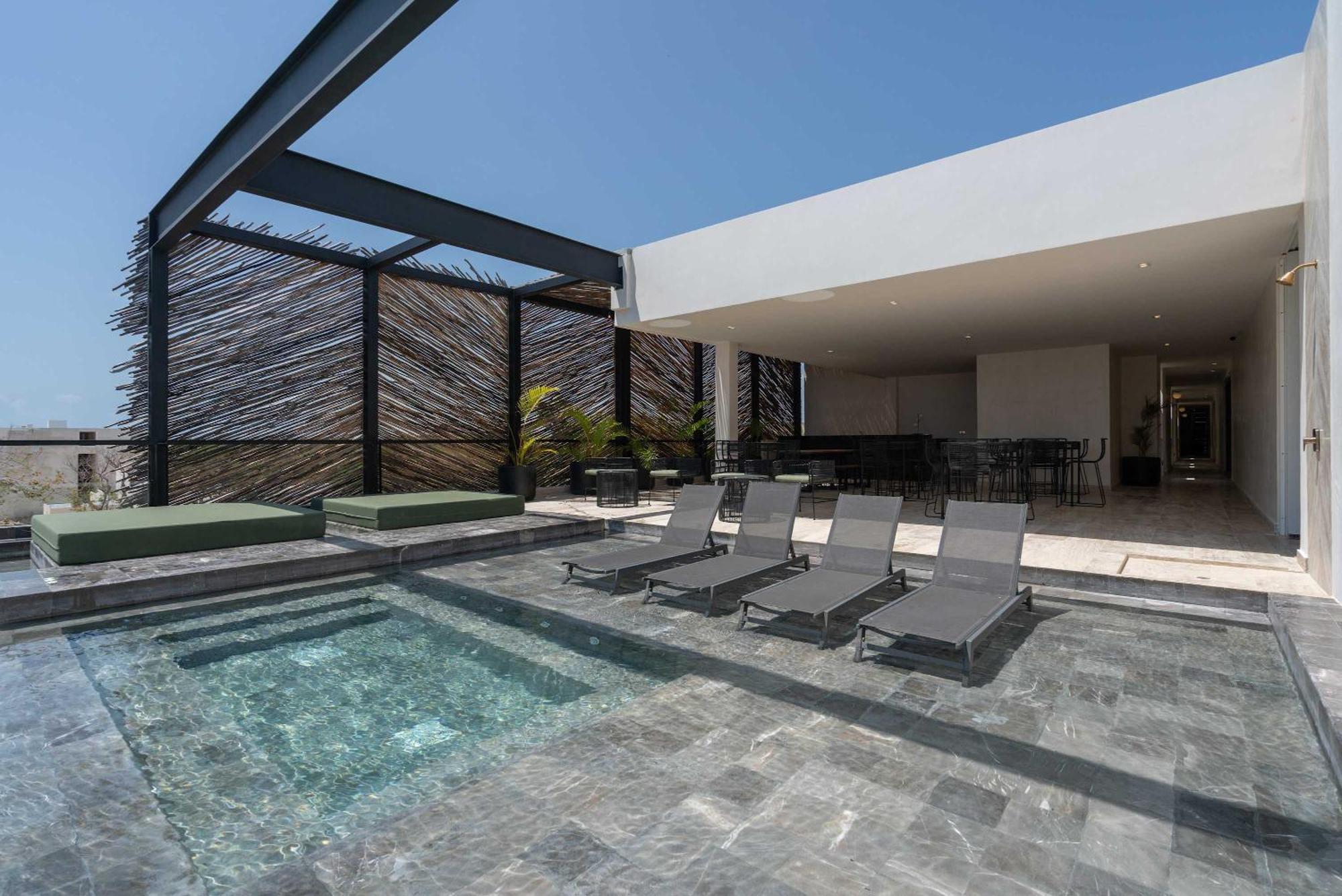 Maria - Modern 2br Retreat With Pool Apartamento Tulum