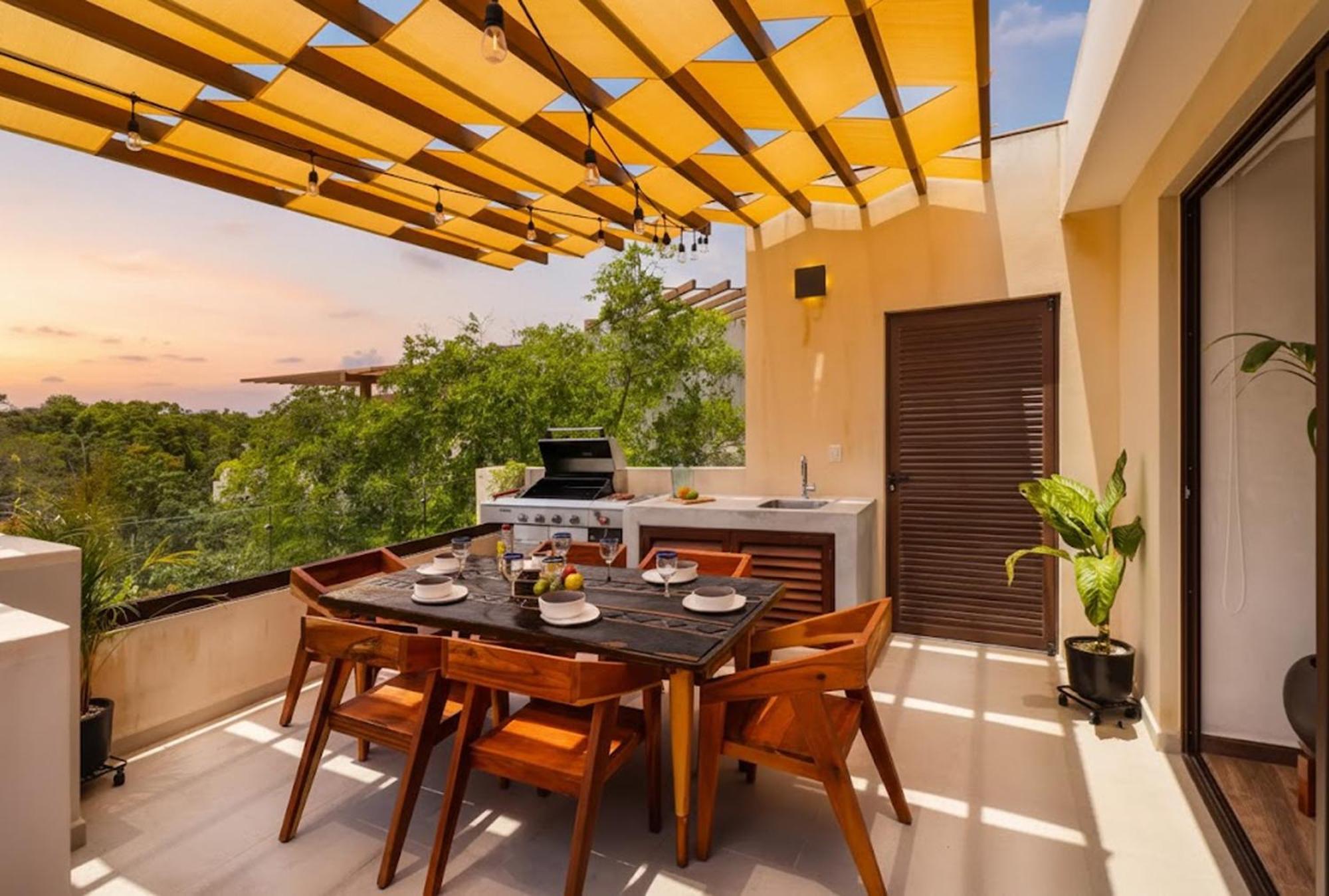 Jungle Penthouse - Private Rooftop Pool Apartment Tulum