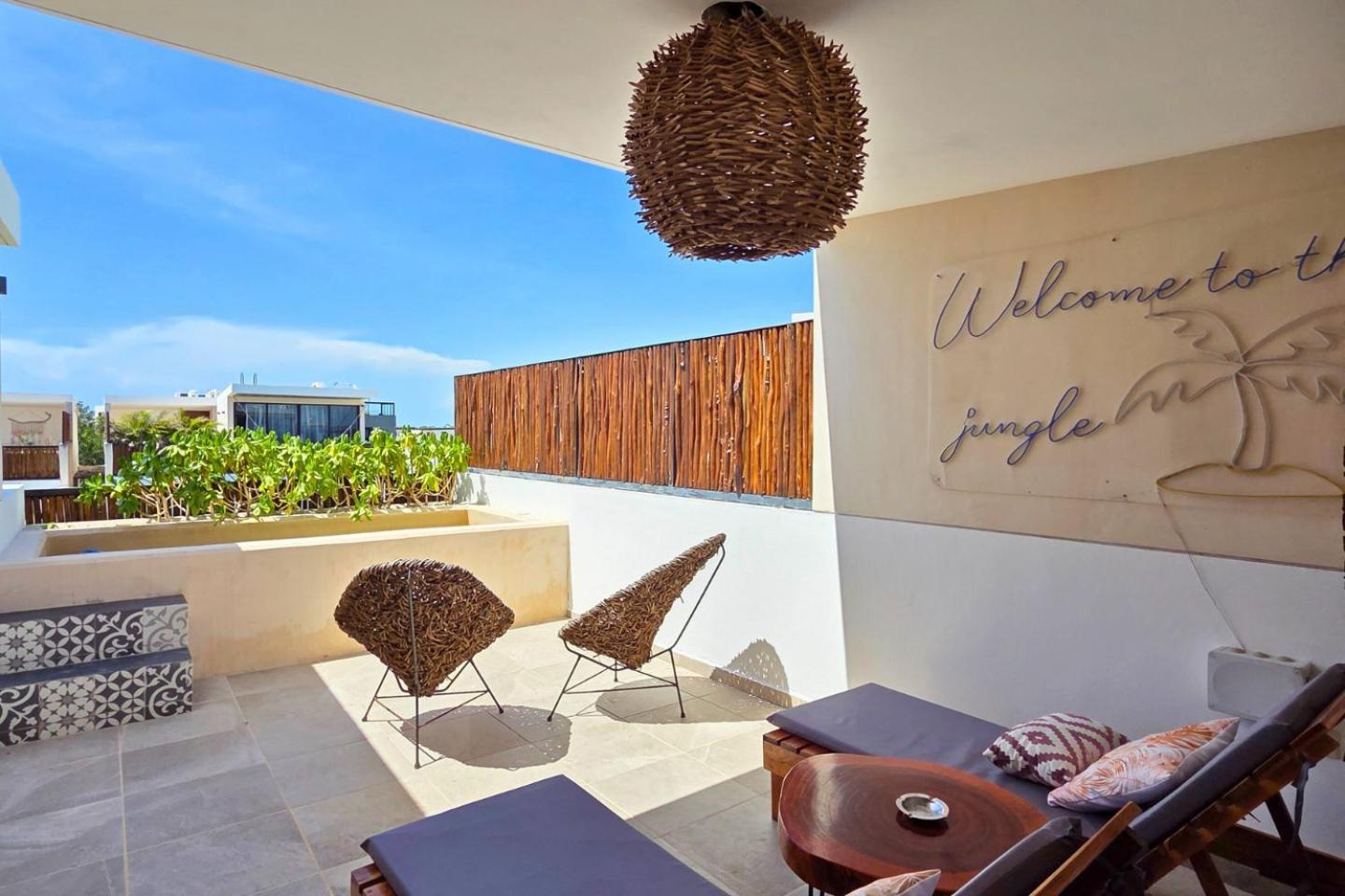 Casa Palalma Penthouse With Private Rooftop Pool Apartment Tulum