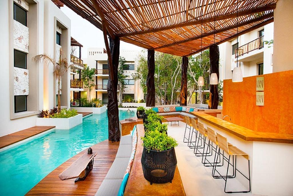 Private Pool Access 2Br Condo In The Best Location In Tulum By Happy Address Apartamento