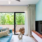 Promo 2br With Rooftop Pool, Gym And Free Bikes Apartment Tulum