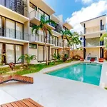306 Amena 1br Penthouse W/ Gym & Private Pool/rooftop Tulum