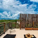 @villa.akbal- 2bd Rooftop W/ Open Dinning Tulum