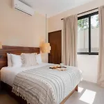 Apartamento Lujoso Departamento Boho-chic Con Alberca Privada
