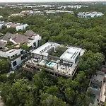 Apartamento Townhouse De Lujo En La Selva Con Alberca Privada *